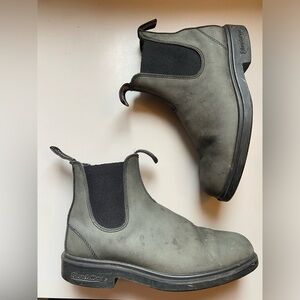 #1308 Blundstone Rustic Black Unisex Dress Boot AU/UK size 6.5